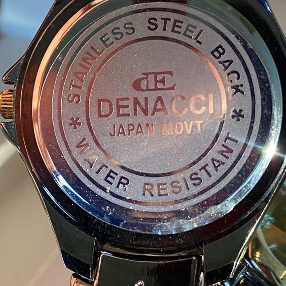 Vintage DENACCI His & Hers Watch set Water Resistant NEW In Box! $199 Retail - Picture 8 of 14